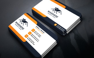 Business Card for Property Analyst - Visiting Card Template