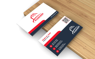 Business Card for Real Estate Investment Planner - Visiting Card Template