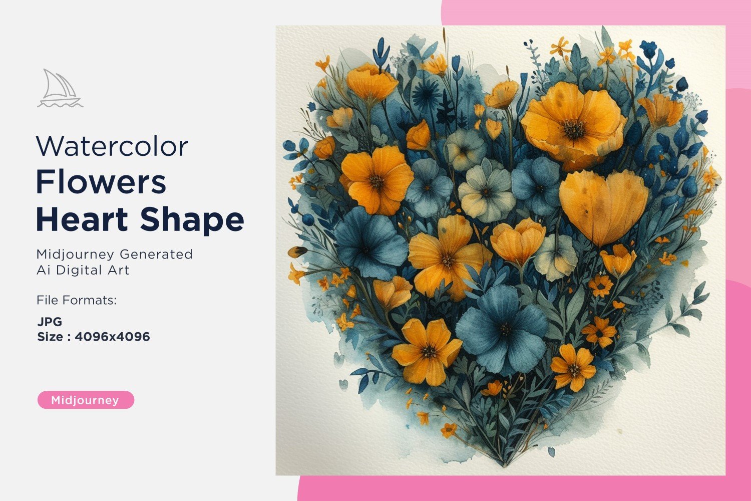 Kit Graphique #390702 Watercolor Fleurs Divers Modles Web - Logo template Preview