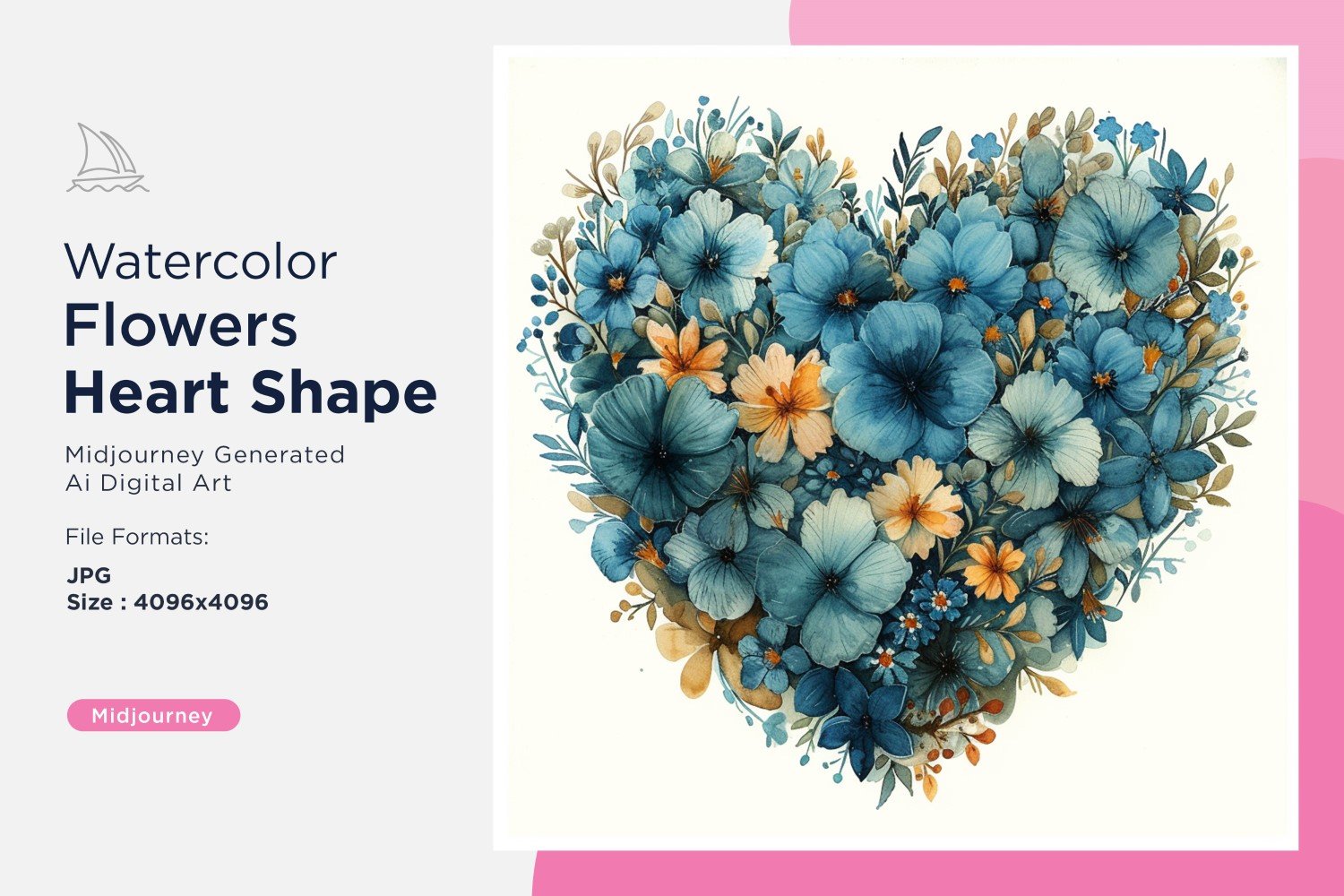 Kit Graphique #390711 Watercolor Fleurs Divers Modles Web - Logo template Preview