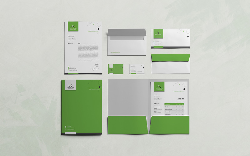 Brand Identity Package Template Canva Corporate Identity