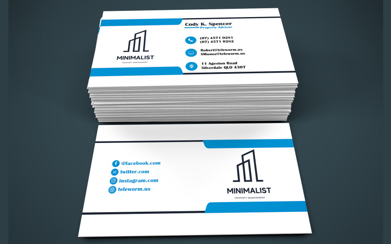 Modern Elegance Business Card Templates for Success Corporate Identity