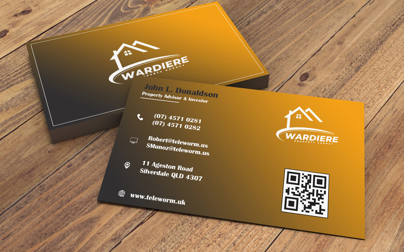 Professional Panache Elevate Your Networking Game with Our Business Cards Corporate Identity