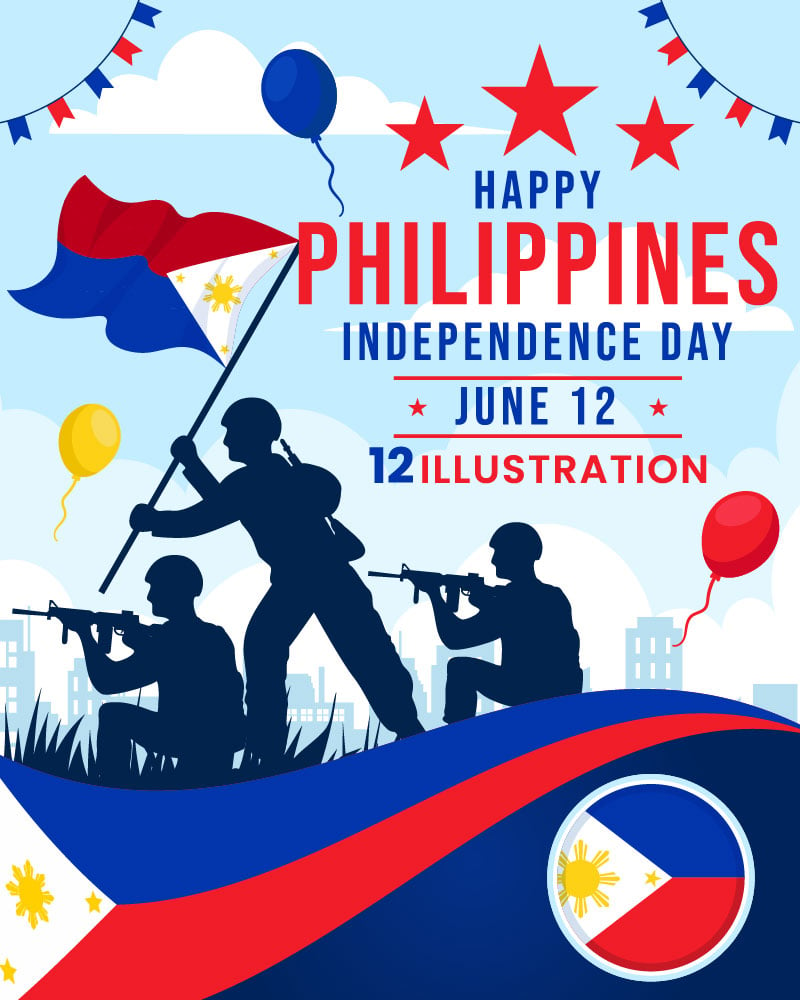 Kit Graphique #390933 Philippines Independence Divers Modles Web - Logo template Preview