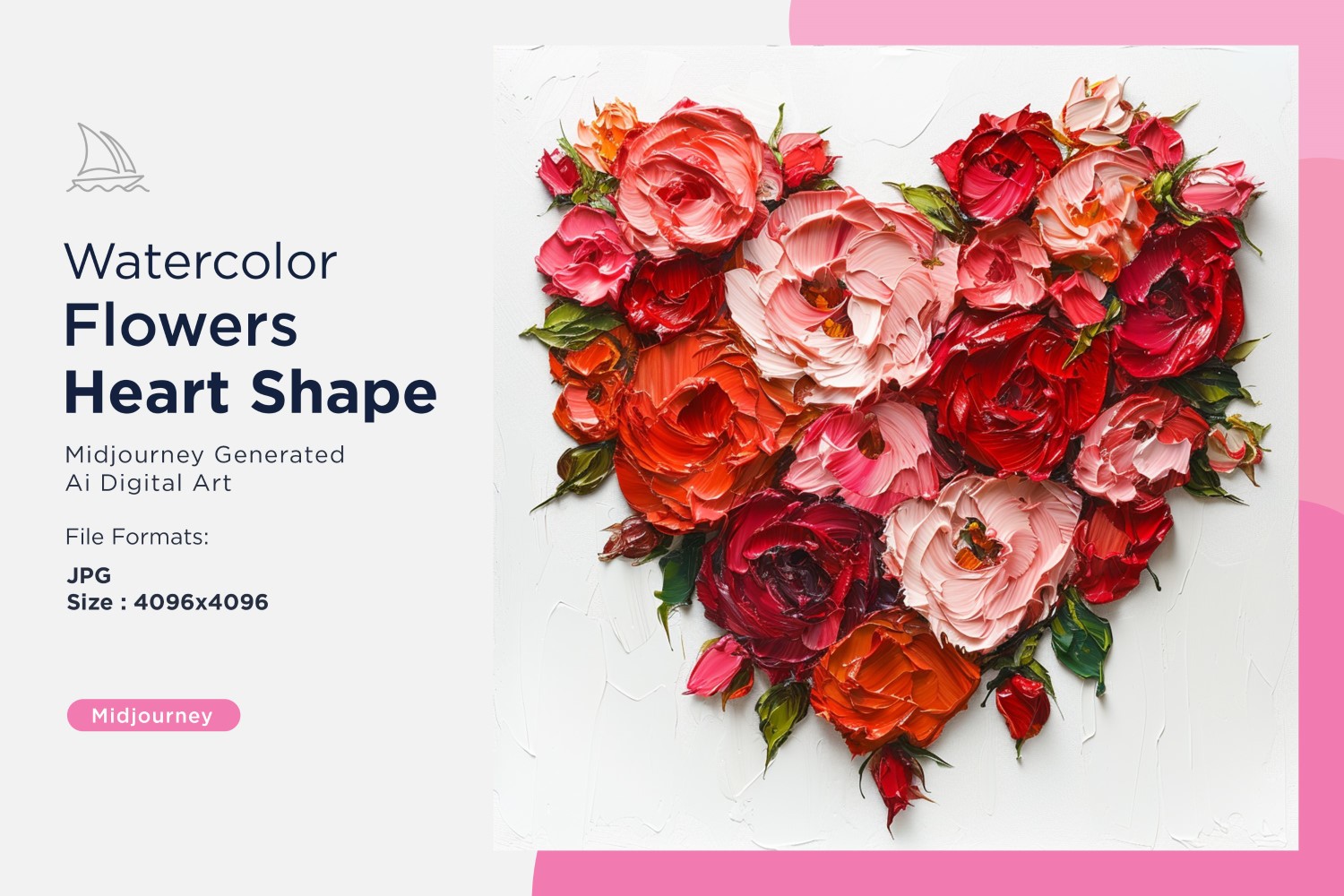 Kit Graphique #390951 Watercolor Fleurs Divers Modles Web - Logo template Preview