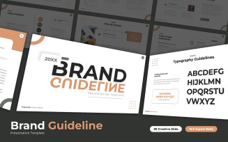Rare Brand Guideline PowerPoint Template