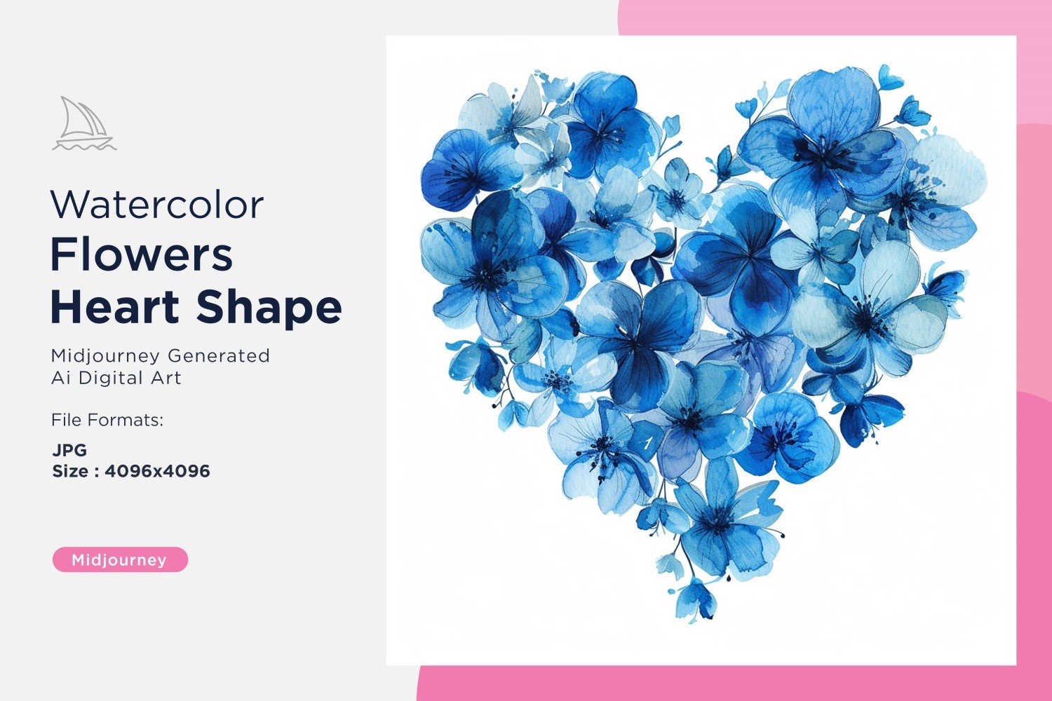 Kit Graphique #391006 Watercolor Fleurs Divers Modles Web - Logo template Preview