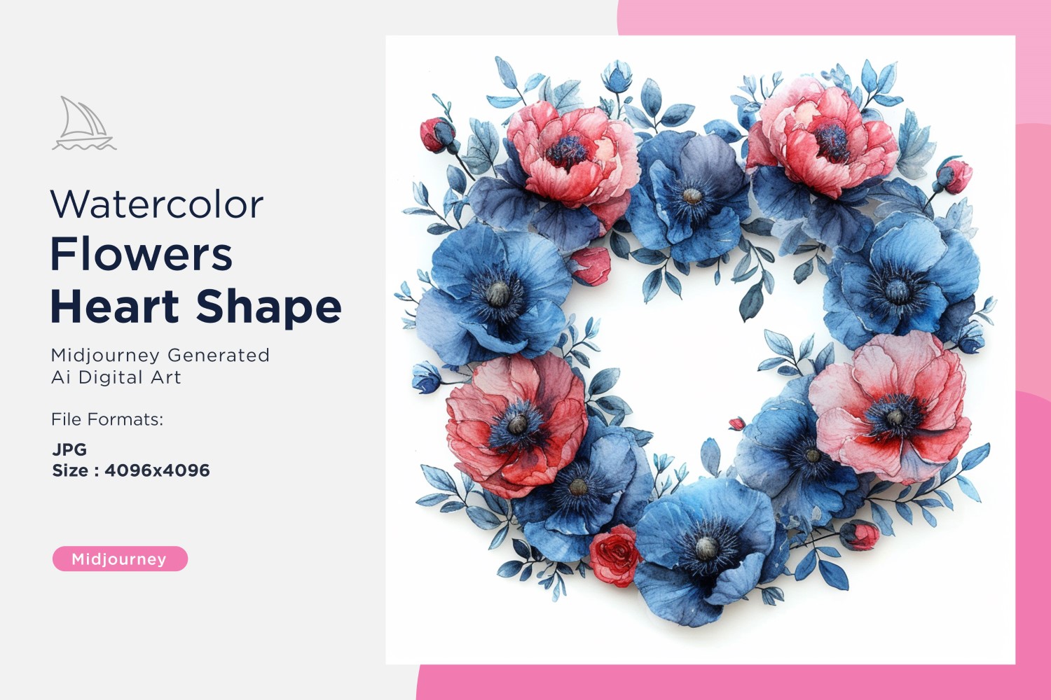 Kit Graphique #391008 Watercolor Fleurs Divers Modles Web - Logo template Preview