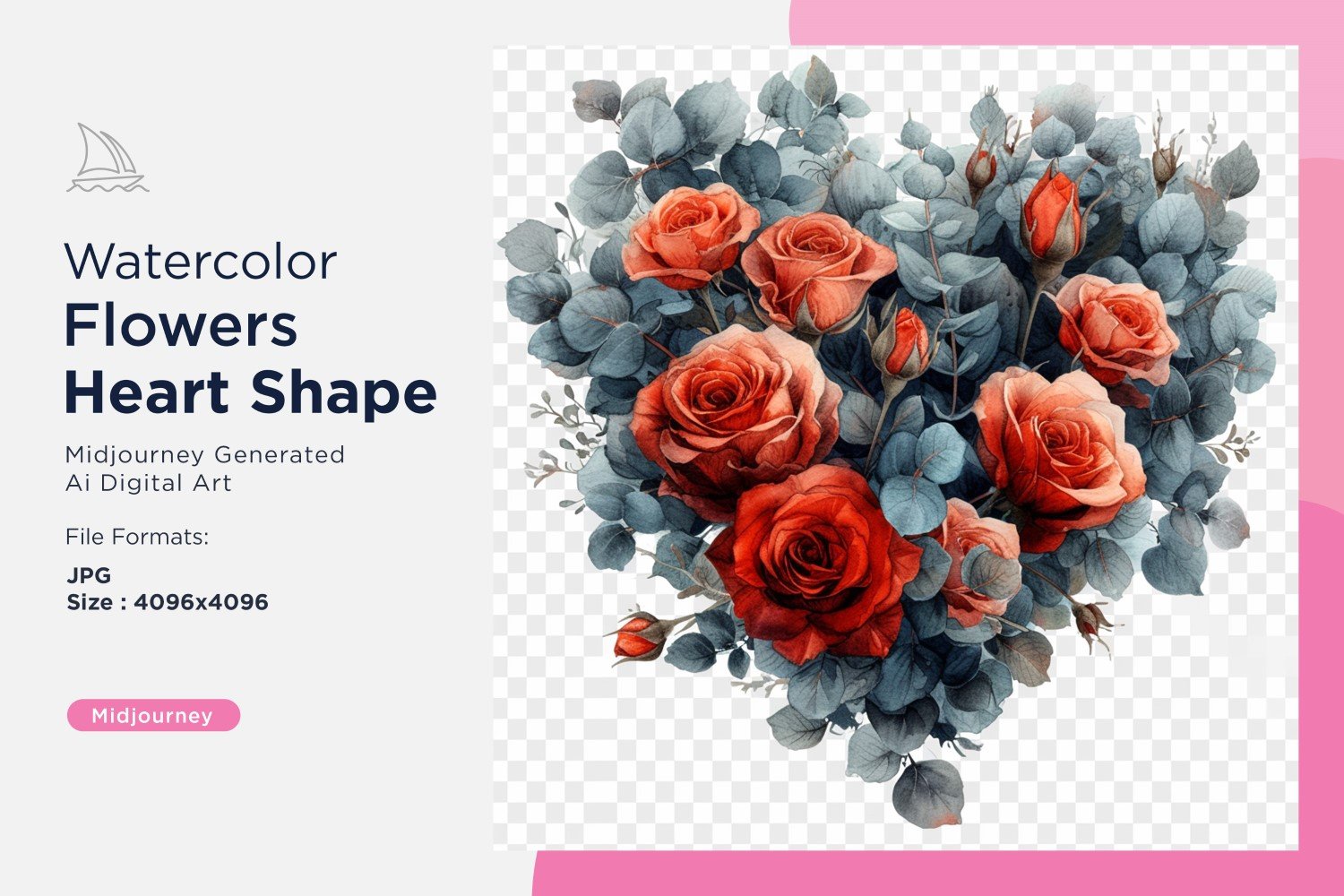 Kit Graphique #391080 Watercolor Fleurs Divers Modles Web - Logo template Preview