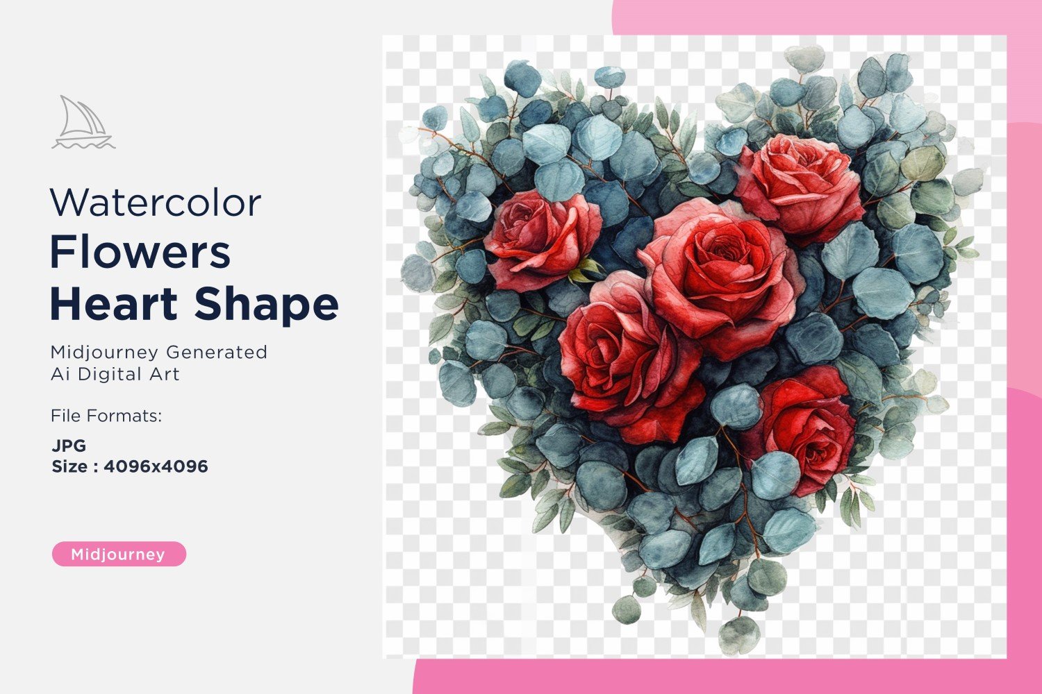 Kit Graphique #391082 Watercolor Fleurs Divers Modles Web - Logo template Preview