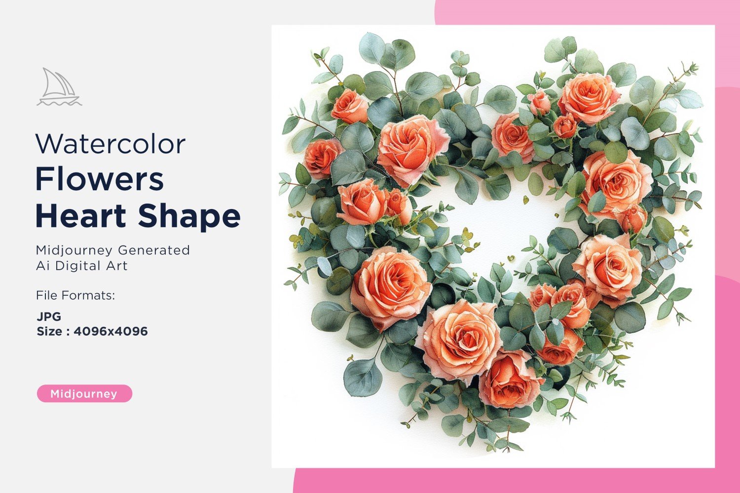 Kit Graphique #391102 Fleurs Coeur Web Design - Logo template Preview