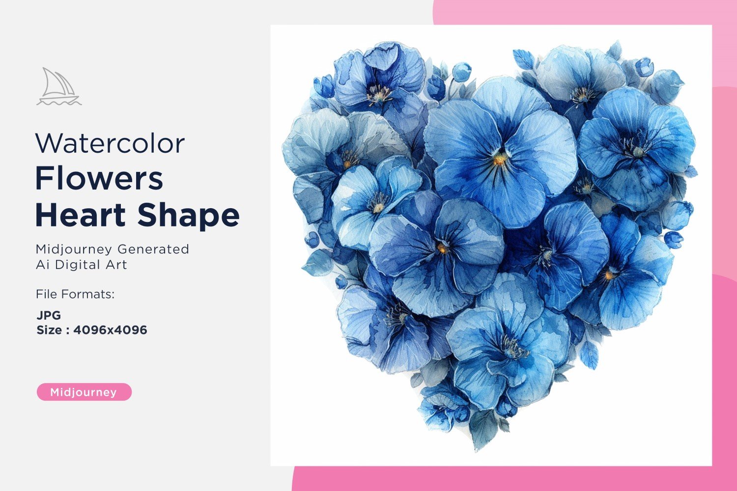 Kit Graphique #391155 Fleurs Coeur Web Design - Logo template Preview