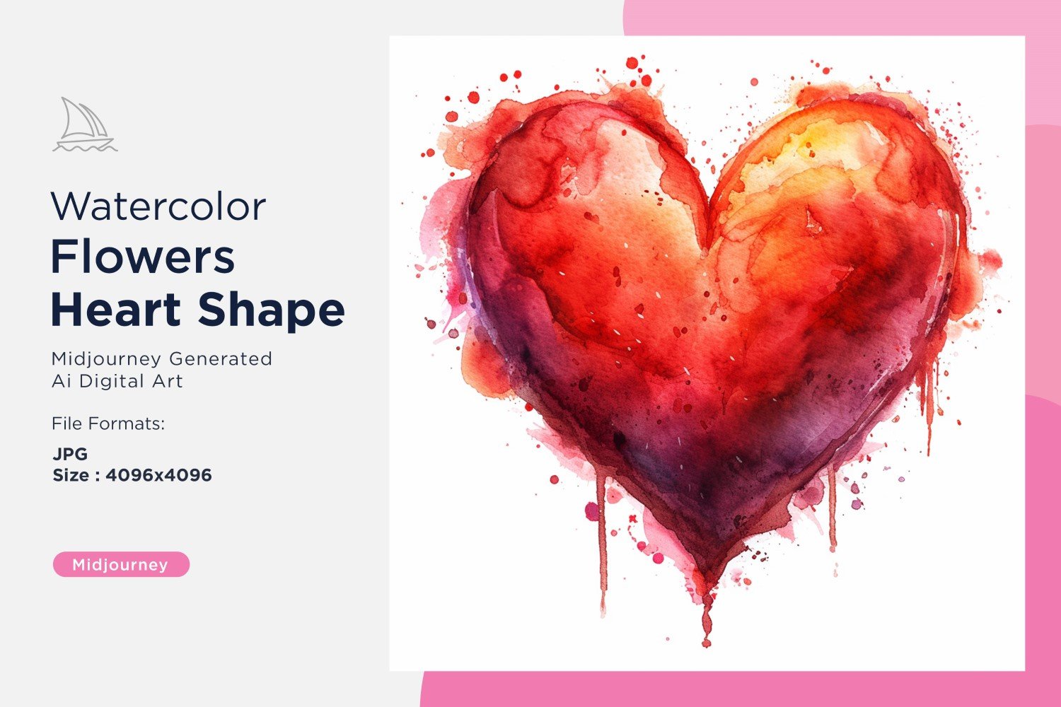 Kit Graphique #391203 Fleurs Coeur Web Design - Logo template Preview