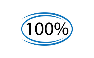 100 persent icon symbol logo version v33