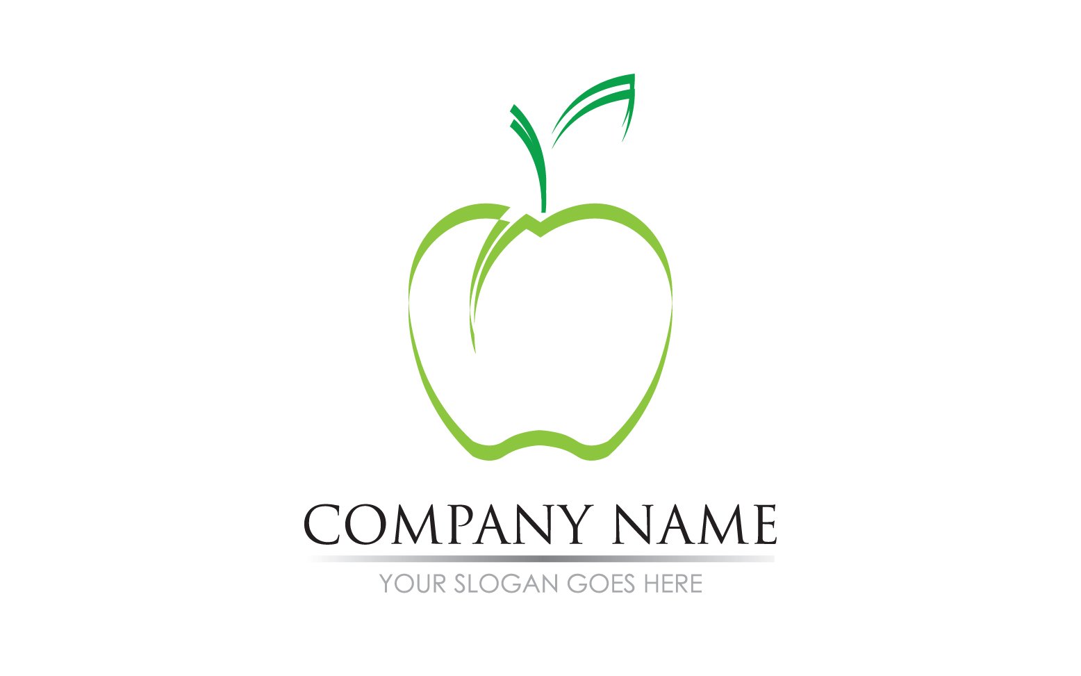 Template #391447 Fruit Apple Webdesign Template - Logo template Preview