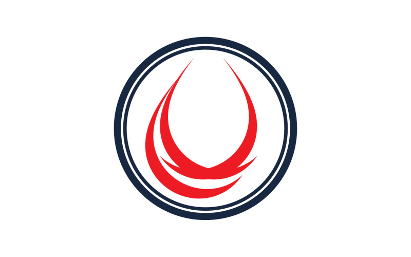 Blood drop icon logo template version v60 Logo Template