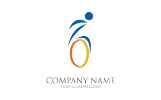 Difabel logo icon template version v18
