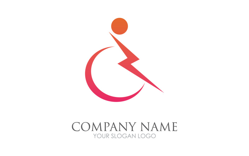 Difabel logo icon template version v23 Logo Template