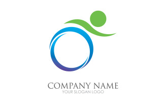 Difabel logo icon template version v42