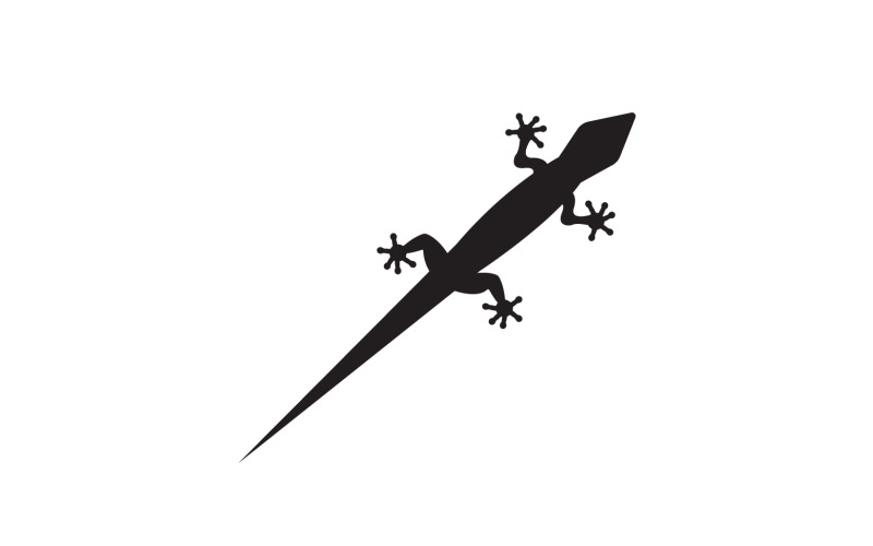 Lizard chameleon home lizard logo v11 Logo Template