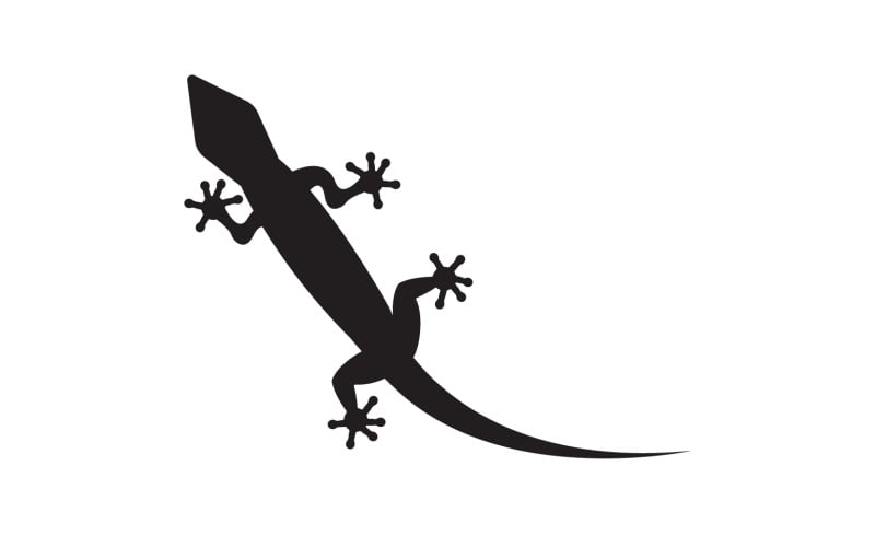 Lizard chameleon home lizard logo v12 Logo Template