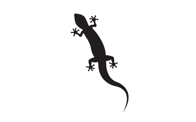 Lizard chameleon home lizard logo v16 Logo Template