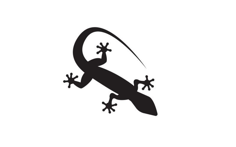 Lizard chameleon home lizard logo v17 Logo Template