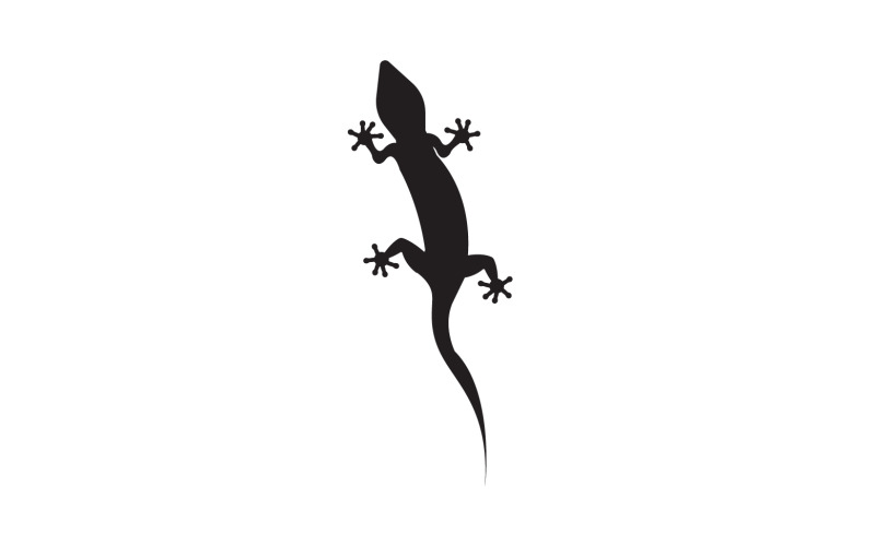 Lizard chameleon home lizard logo v26 Logo Template