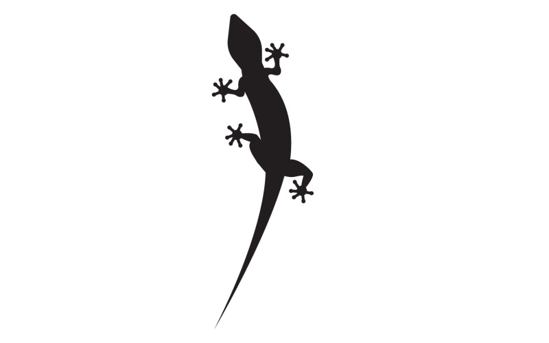 Lizard chameleon home lizard logo v28 Logo Template