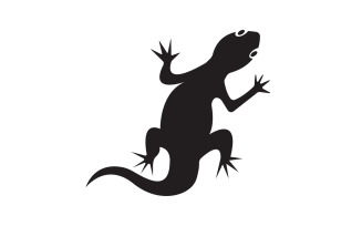 Lizard chameleon home lizard logo v2