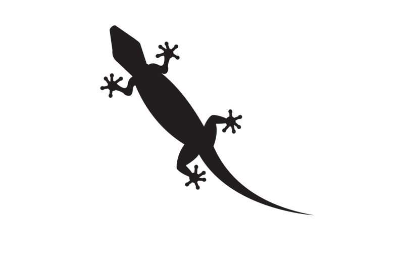 Lizard chameleon home lizard logo v30 Logo Template