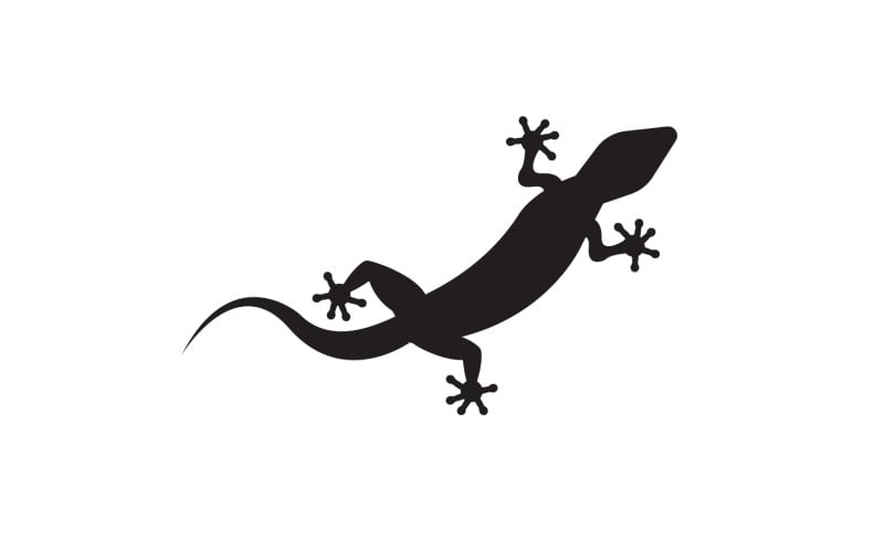 Lizard chameleon home lizard logo v31 Logo Template