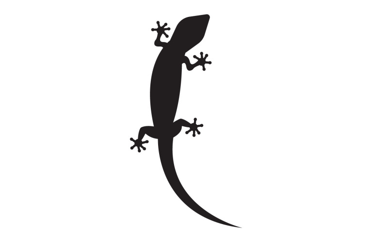 Lizard chameleon home lizard logo v33 Logo Template