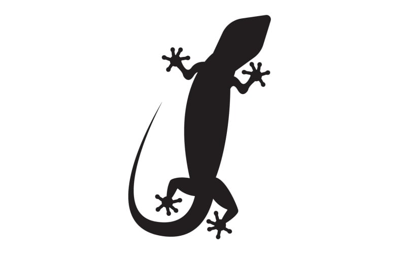 Lizard chameleon home lizard logo v34 Logo Template