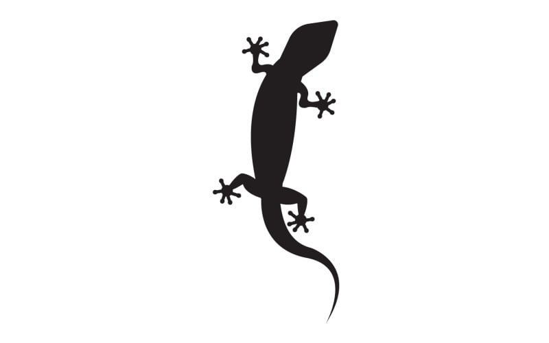 Lizard chameleon home lizard logo v35 Logo Template