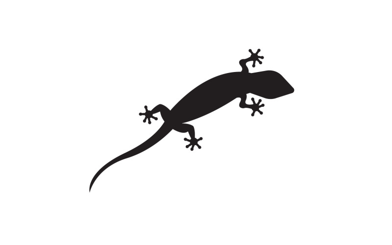 Lizard chameleon home lizard logo v36 Logo Template
