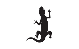 Lizard chameleon home lizard logo v3