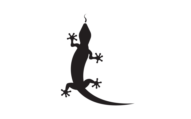 Lizard chameleon home lizard logo v40 Logo Template