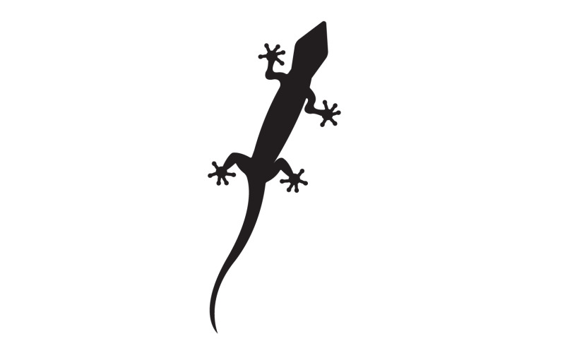 Lizard chameleon home lizard logo v41 Logo Template