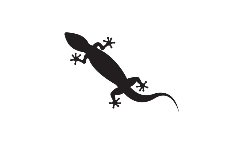 Lizard chameleon home lizard logo v50 Logo Template