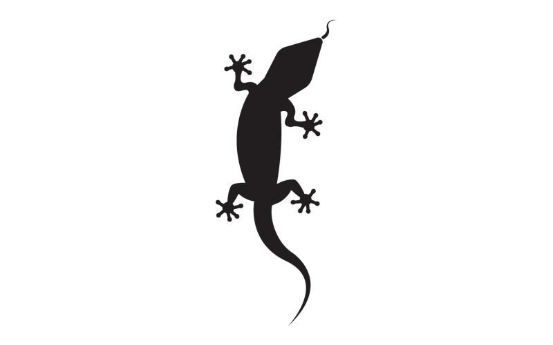 Lizard chameleon home lizard logo v55 Logo Template