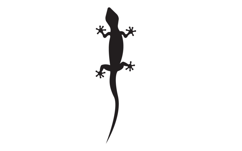 Lizard chameleon home lizard logo v60 Logo Template