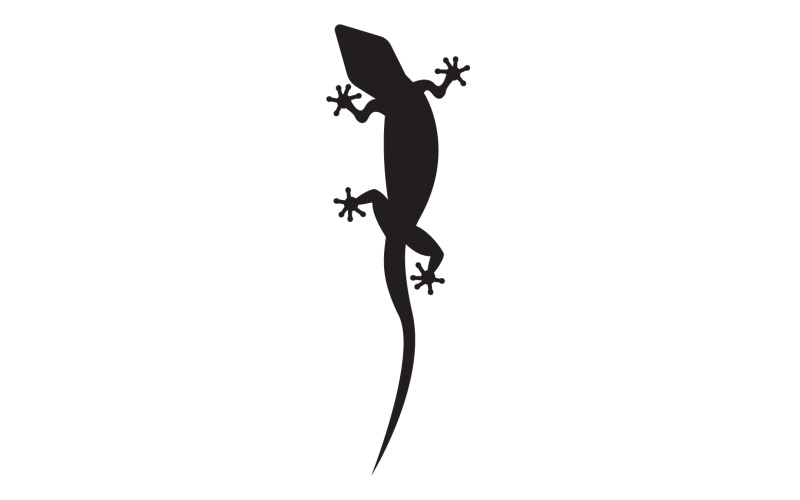 Lizard chameleon home lizard logo v62 Logo Template