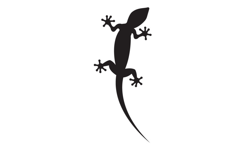 Lizard chameleon home lizard logo v64 Logo Template