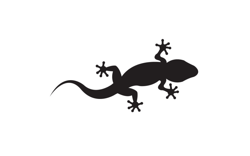 Lizard chameleon home lizard logo v6 Logo Template