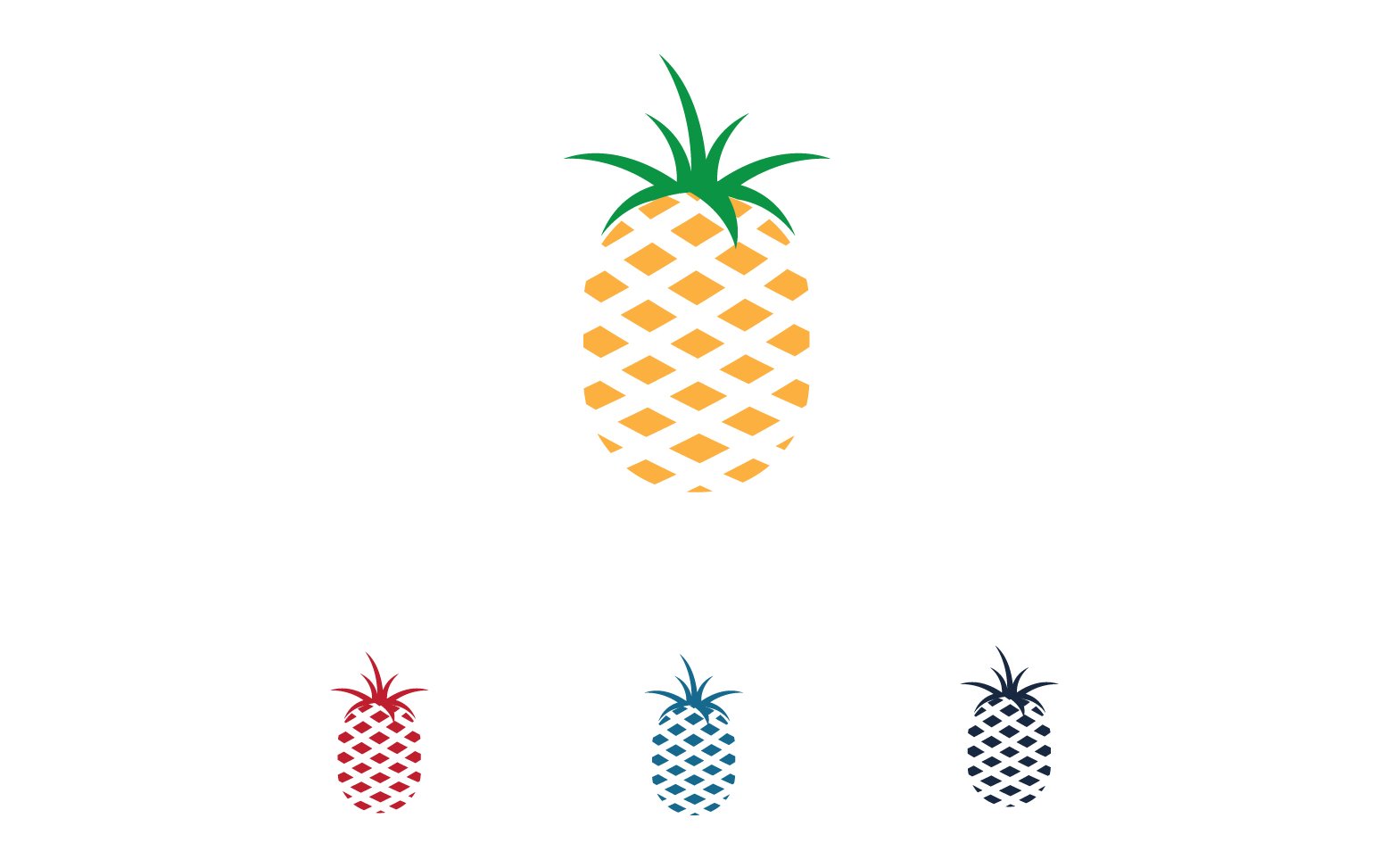 Kit Graphique #392243 Pineapple Fruit Divers Modles Web - Logo template Preview