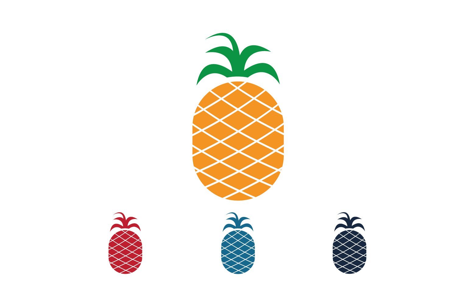 Kit Graphique #392261 Pineapple Fruit Divers Modles Web - Logo template Preview