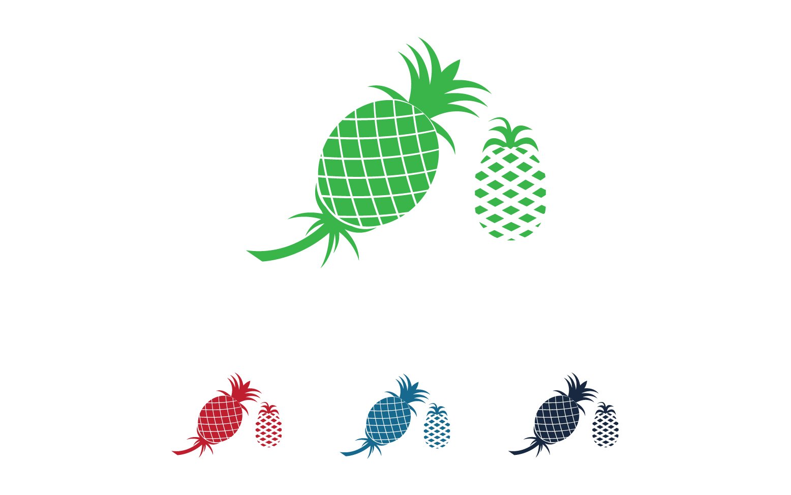 Kit Graphique #392285 Pineapple Fruit Divers Modles Web - Logo template Preview