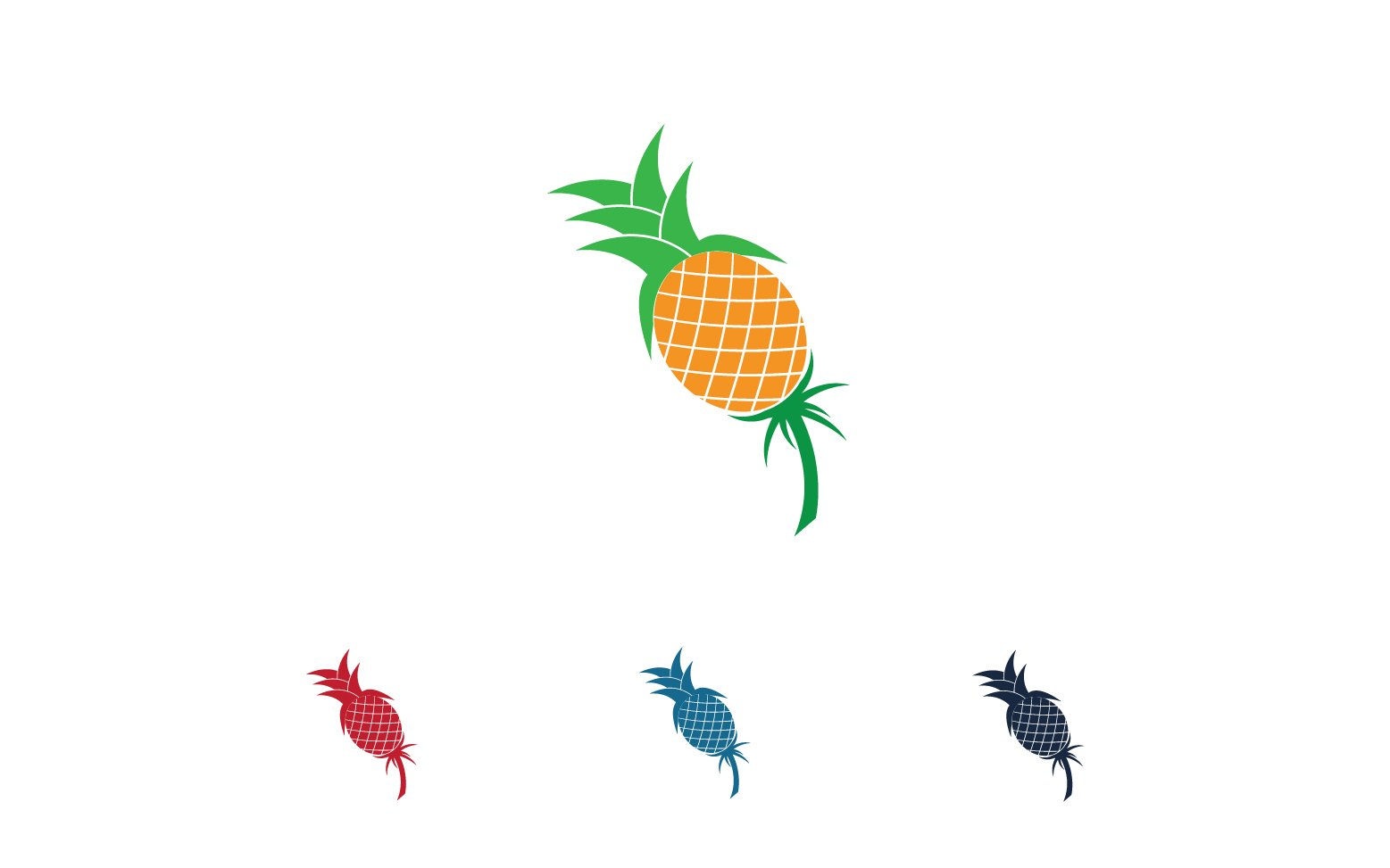 Kit Graphique #392298 Pineapple Fruit Divers Modles Web - Logo template Preview