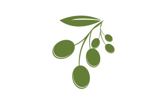 Oil olive icon template logo vector v49